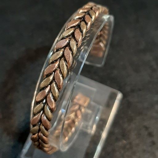 دستبند مردانه مدل گندمی