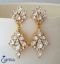 Diamond teardrop earrings گوشواره اشک برلیان
