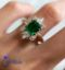 Emerald ring انگشتر زمرد