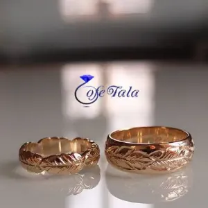 حلقه طلا مدل 20021