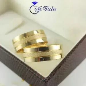 حلقه ساده ازدواج مدل 21156