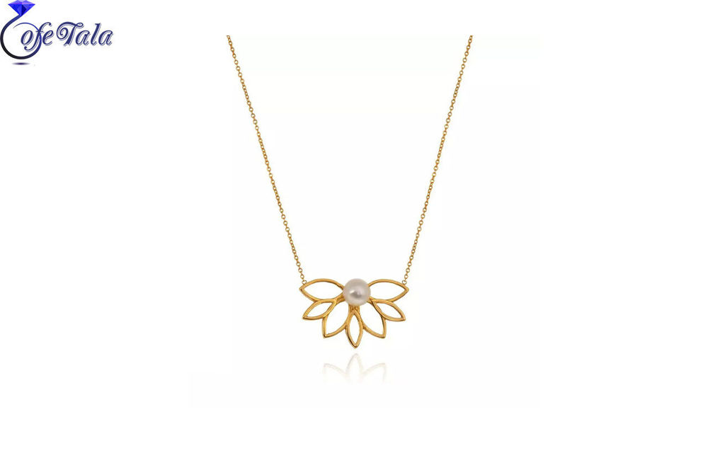 گل نیلوفر آبی “Lotus” در جواهرات